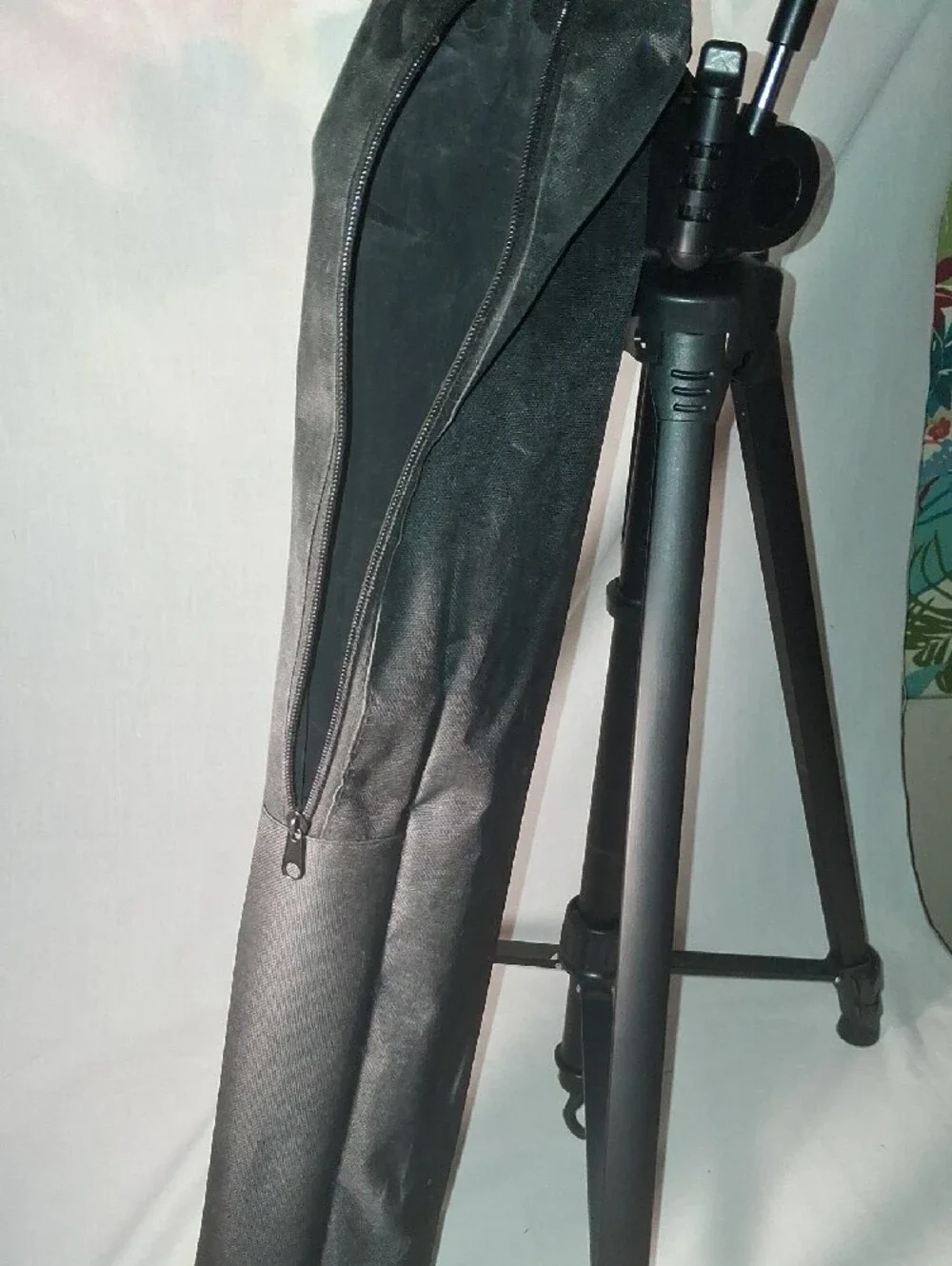Digital Black Camera or Camcorder Tripod With Expanding Legs